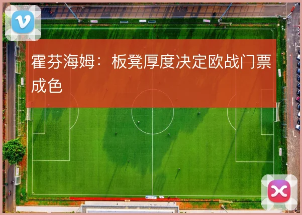 霍芬海姆:板凳厚度决定欧战门票成色
